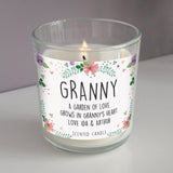 Floral Scented Jar Candle - Gift Moments