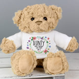 Floral Teddy Bear - Gift Moments