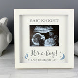 Personalised 'It's A Boy' Baby Scan Frame - Photo Frames at Gift Moments