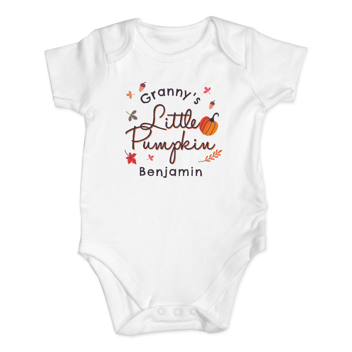 Personalised Little Pumpkin Baby Vest - Baby Clothing at Gift Moments