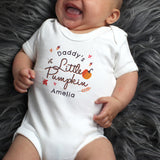 Personalised Little Pumpkin Baby Vest - Baby Clothing at Gift Moments