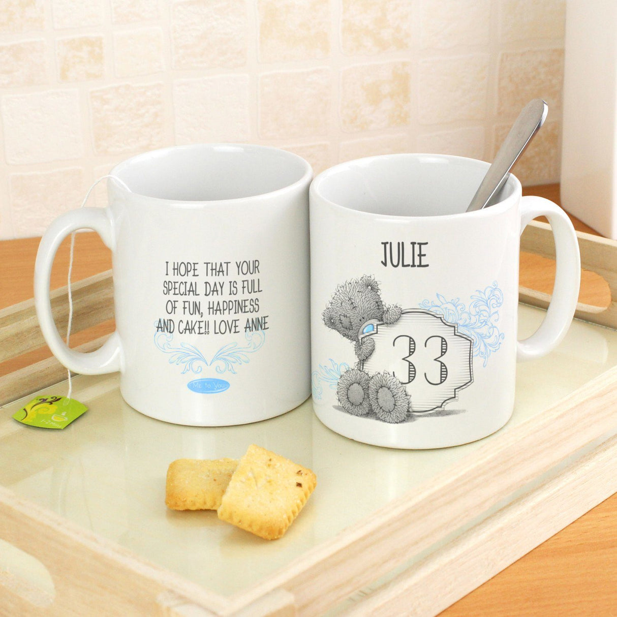 Personalised Me to You Birthday Big Age Mug - Mugs at Gift Moments