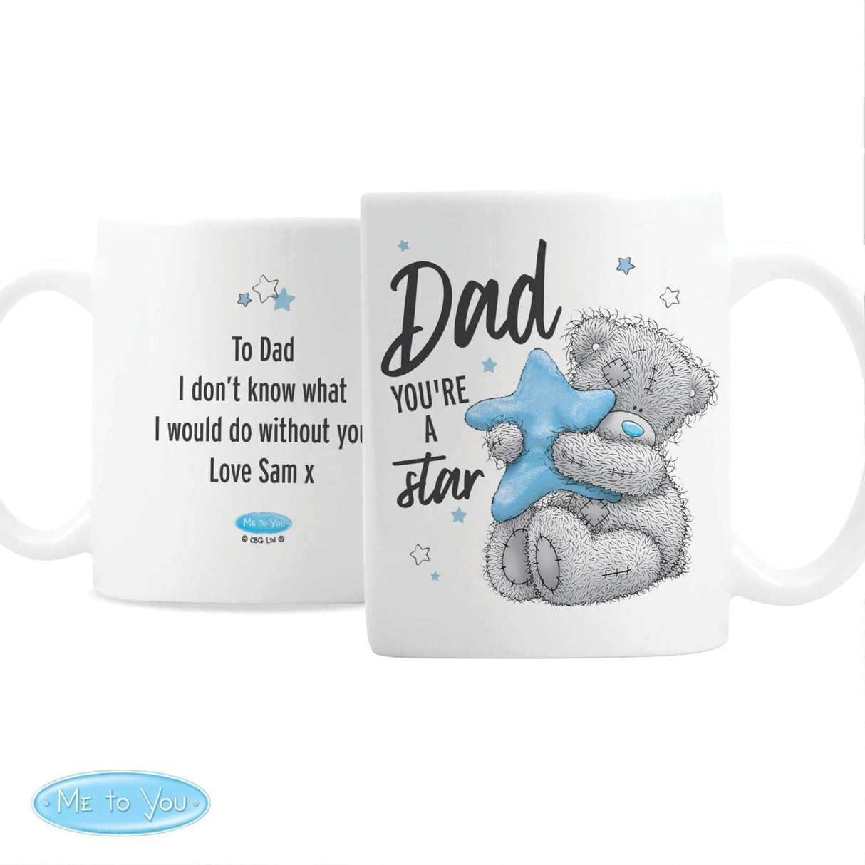 Personalised Me To You Dad You're A Star Mug - Mugs at Gift Moments