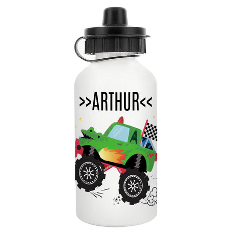 Personalised Monster Truck Drinks Bottle - Kids Bottles at Gift Moments