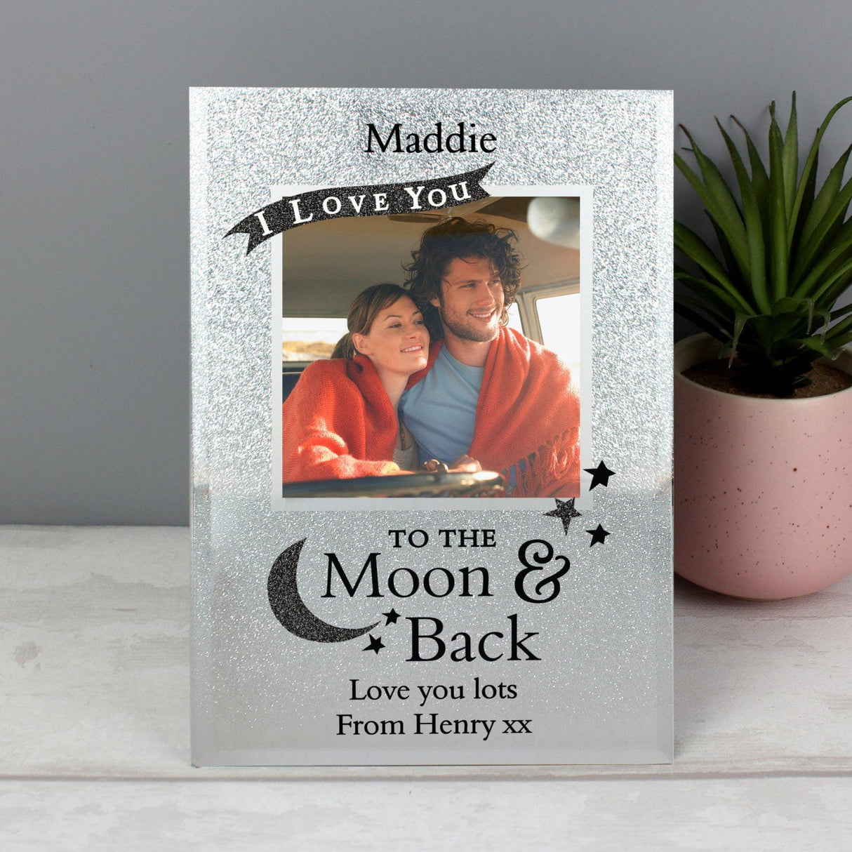 Personalised To the Moon and Back Photo Frame: 2 - Photo Frames By Gift Moments