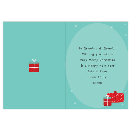 Personalised Mr & Mrs Claus Card - Greeting Cards at Gift Moments