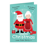 Personalised Mr & Mrs Claus Card - Greeting Cards at Gift Moments