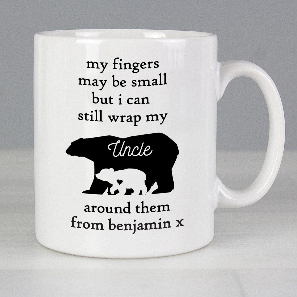 Personalised Small Bears Mug: 4 - Mugs By Gift Moments