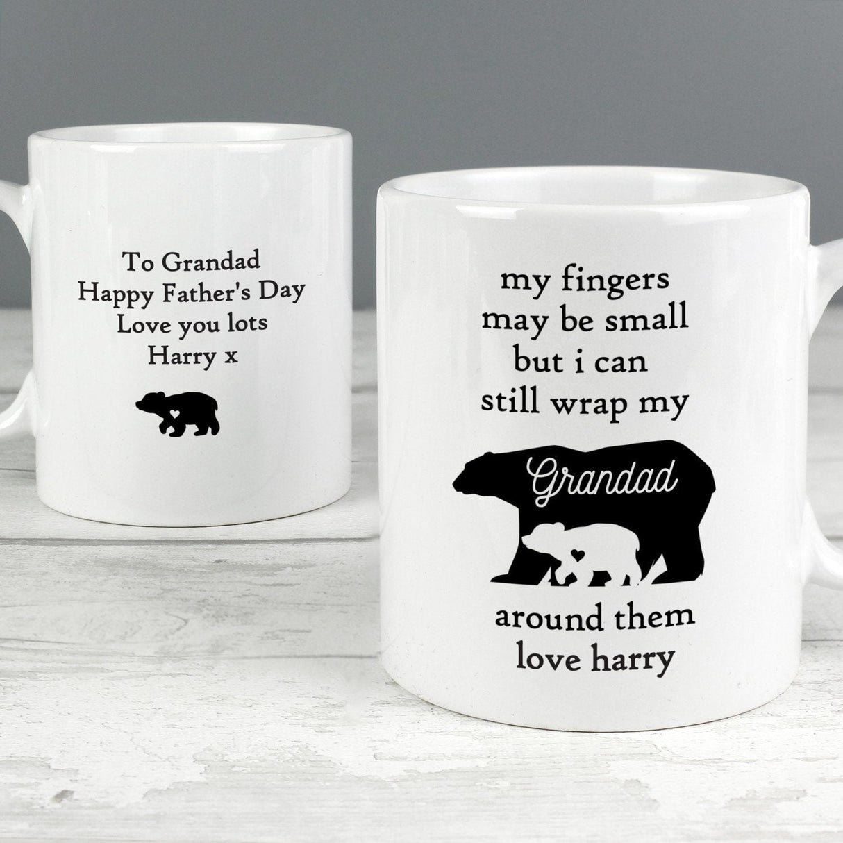 Personalised Small Bears Mug: 1 - Mugs By Gift Moments