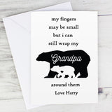 Personalised Fingers May Be Small Card - Greeting Cards at Gift Moments