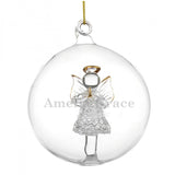 Name Only Christmas Tree Glass Baubles - Gift Moments