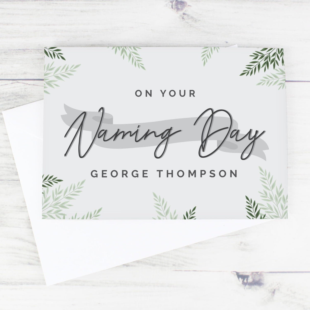 Personalised Naming Day Card - Greeting Cards at Gift Moments