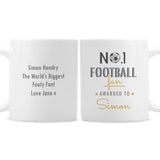 Personalised No.1 Football Fan Mug - Mugs at Gift Moments