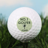 Personalised No.1 Golfer Golf Ball: 3 - Golf Balls By Gift Moments