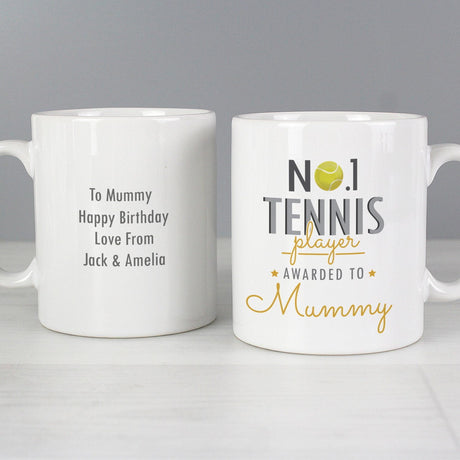 No.1 Tennis Player Mug - Gift Moments