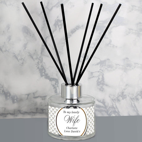 Personalised Opulent Reed Diffuser - Reed Diffusers at Gift Moments