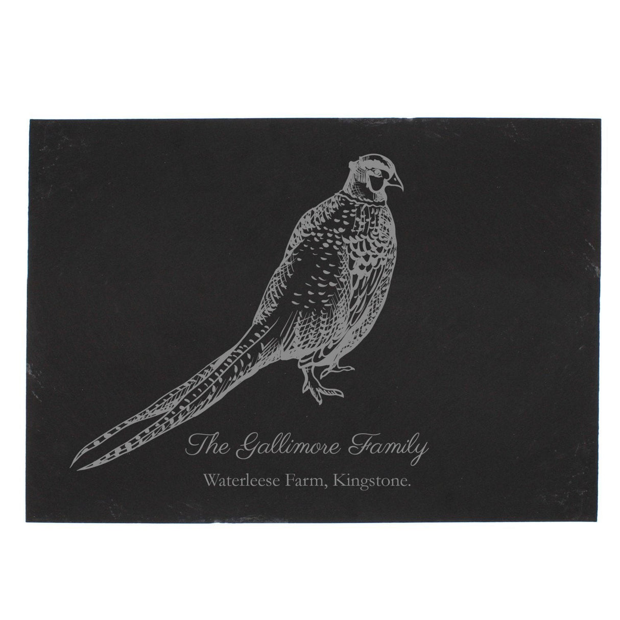 Pheasant Slate Placemat - Gift Moments