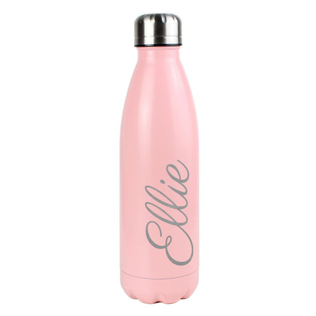 Pink Metal Insulated Drinks Bottle - Gift Moments