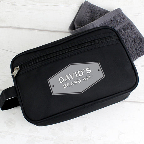 Plaque Black Vanity Bag - Gift Moments