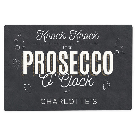 Personalised Prosecco Metal Sign - Signs & Plaques at Gift Moments