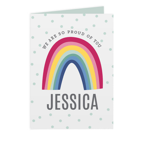 Personalised Rainbow Card - Greeting Cards at Gift Moments