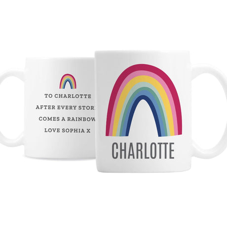 Personalised Rainbow Mug - Mugs at Gift Moments