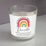 Rainbow Scented Jar Candle - Gift Moments