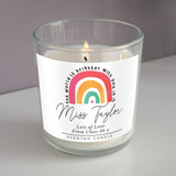 Rainbow Scented Jar Candle - Gift Moments