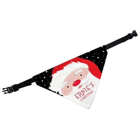 Personalised Santa Dog Bandana - Pet Products at Gift Moments