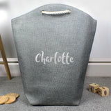 Silver Name Storage Bag - Gift Moments