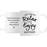 Personalised Sit Back & Relax Mug - Mugs at Gift Moments