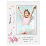 Personalised Swan Lake Ballet Photo Frame 5x7: 4 - Photo Frames By Gift Moments