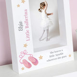 Personalised Swan Lake Ballet Photo Frame 5x7: 3 - Photo Frames By Gift Moments