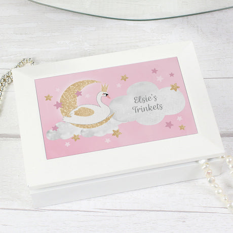 Personalised Swan Lake Jewellery Box - Jewellery Boxes at Gift Moments