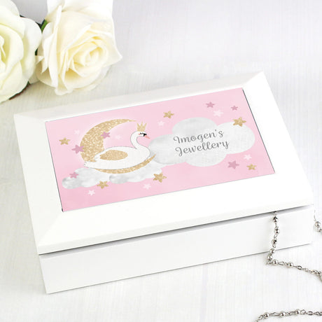 Personalised Swan Lake Jewellery Box - Jewellery Boxes at Gift Moments