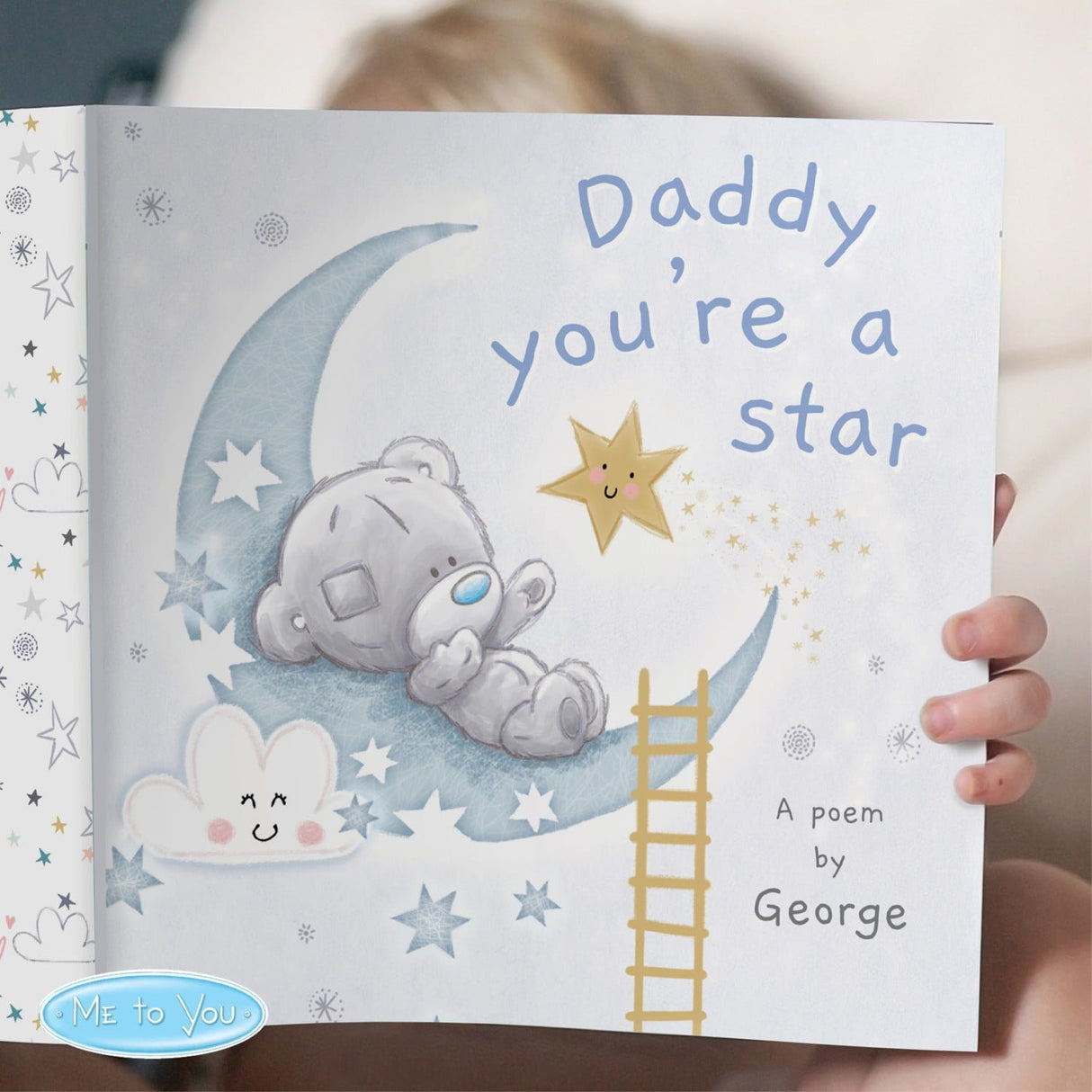 Personalised Tiny Tatty Teddy Daddy Poem Book: 1 - Books