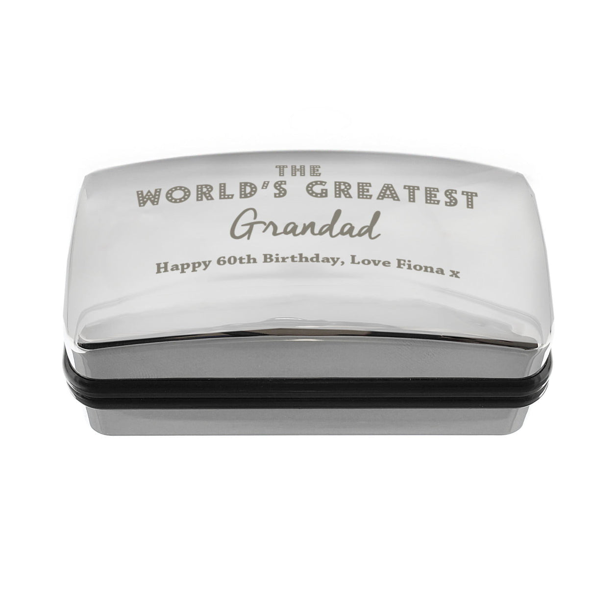 Personalised 'The World's Greatest' Cufflink Box - Cufflink Boxes at Gift Moments