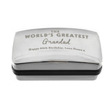 Personalised 'The World's Greatest' Cufflink Box - Cufflink Boxes at Gift Moments