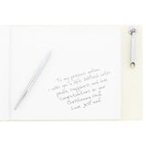 Personalised 'Truly Blessed' Christening Hardback Guest Book & Pen - Guest Books at Gift Moments