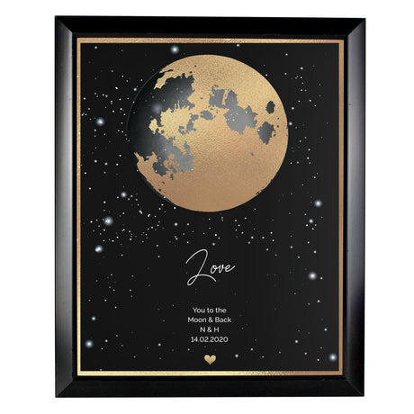 Personalised Sun and Moon Framed Print: 3 - Framed Prints By Gift Moments