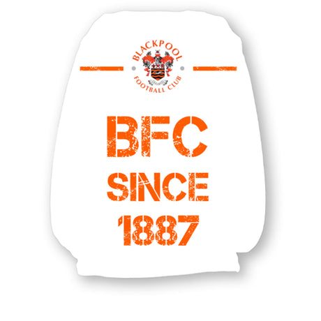 Personalised Blackpool Paint Splash Headrest Cover - Pair - Car Accessories at Gift Moments